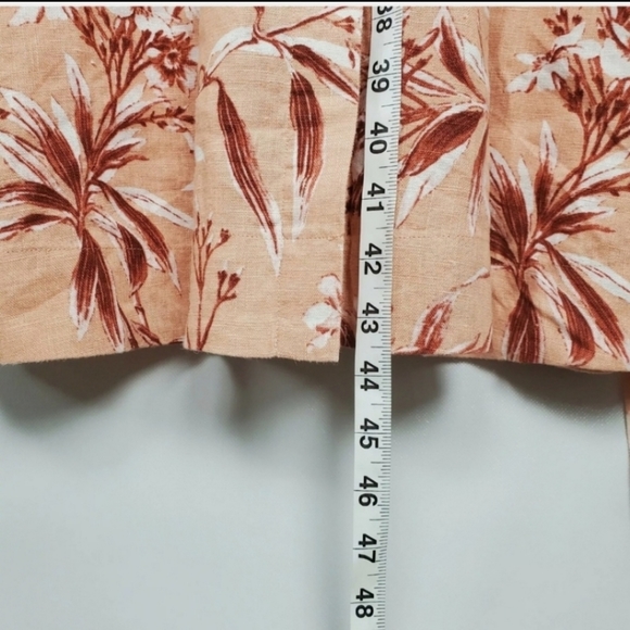 Joie NWT size Large Linen Ethelda Midi Pocket Dress - Picture 9 of 10